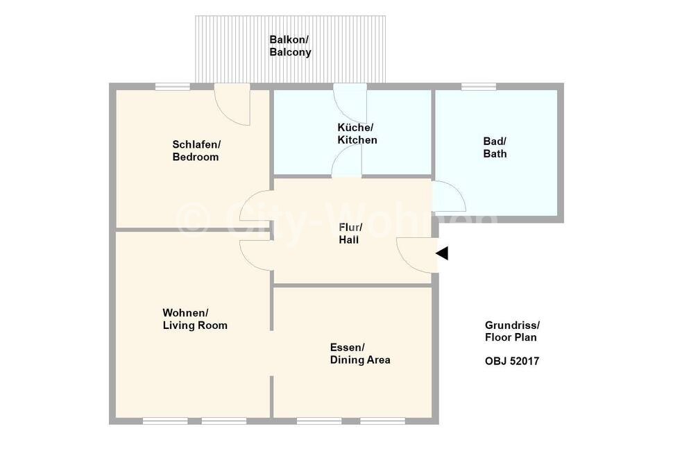 Alquilar apartamento amueblado en Hamburgo Ottensen/Am Felde.