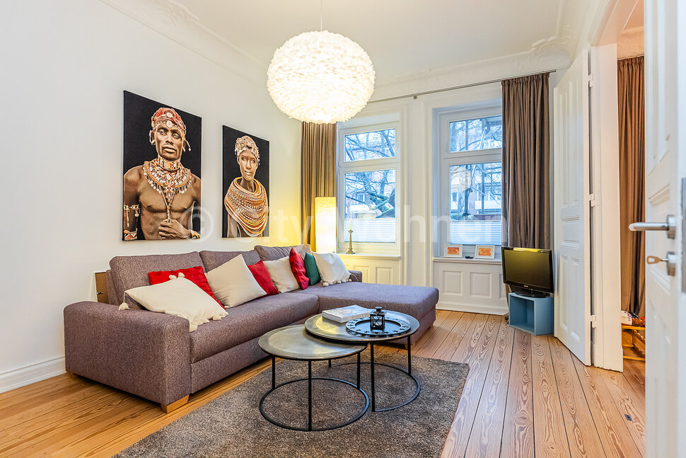 moeblierte Wohnung mieten in Hamburg Hoheluft/Mansteinstraße.  