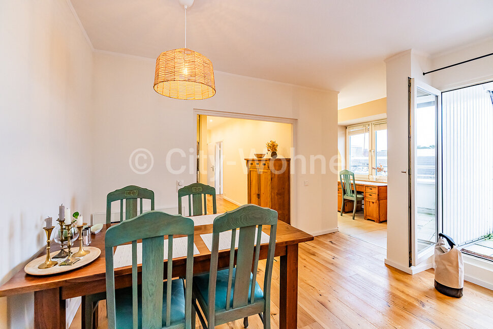 moeblierte Wohnung mieten in Hamburg Uhlenhorst/Papenhuder Straße.