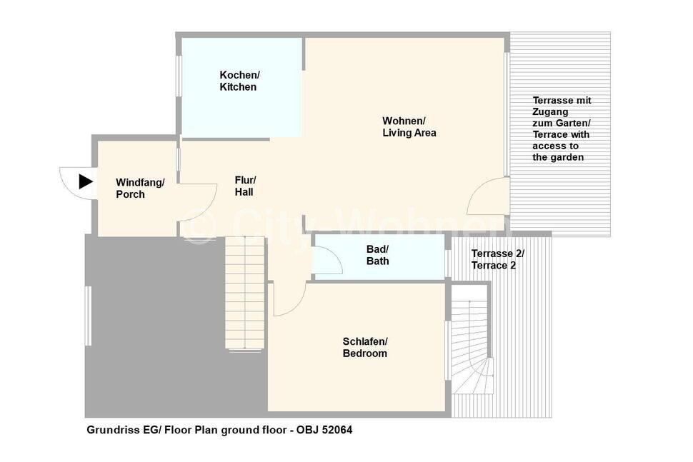 furnished apartement for rent in Hamburg Bahrenfeld/Zum Hünengrab.
