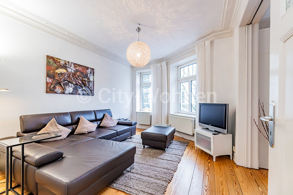 furnished apartement for rent in Hamburg Eppendorf/Erikastraße.