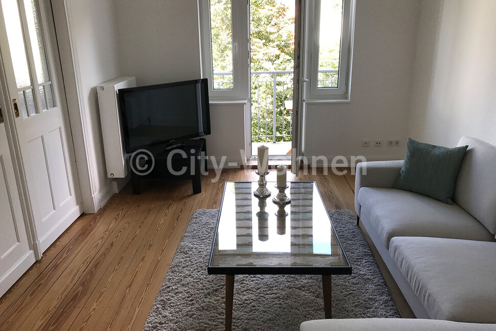 Alquilar apartamento amueblado en Hamburgo Winterhude/Preystraße.  
