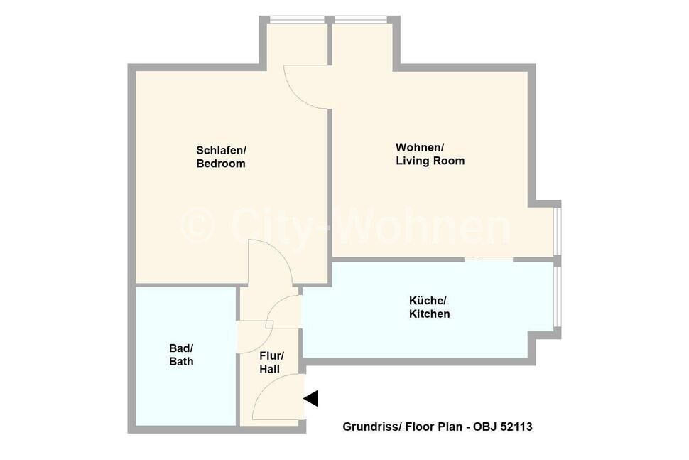 furnished apartement for rent in Hamburg Hohenfelde/Güntherstraße.