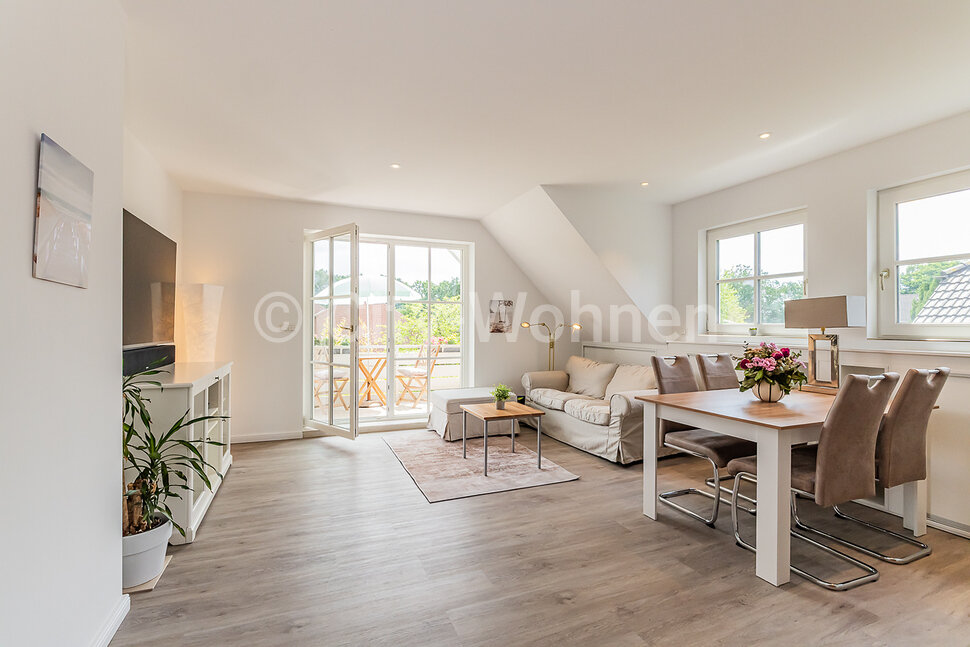 Alquilar apartamento amueblado en Hamburgo Poppenbüttel/Am Bronzehügel.