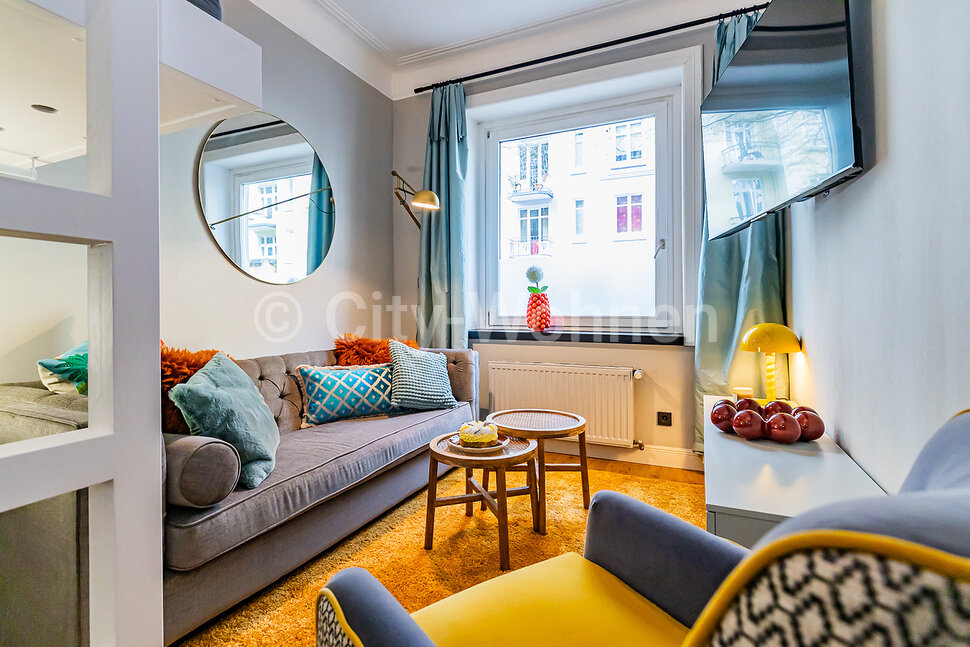 Alquilar apartamento amueblado en Hamburgo Eppendorf/Wendloher Weg.  