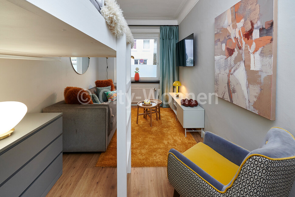 Alquilar apartamento amueblado en Hamburgo Eppendorf/Wendloher Weg.  