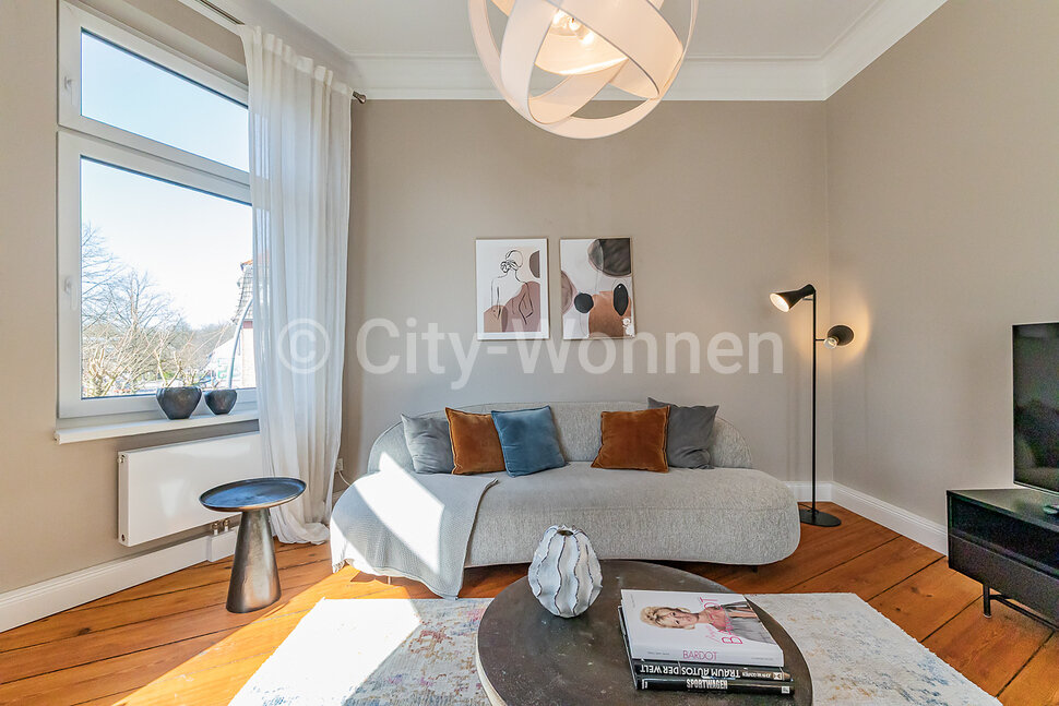 furnished apartement for rent in Hamburg Groß Borstel/Borsteler Chaussee.  