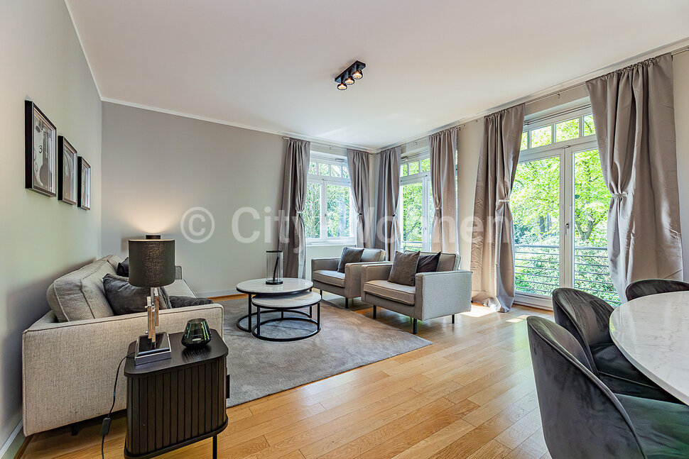 Alquilar apartamento amueblado en Hamburgo Nienstedten/Elbchaussee.