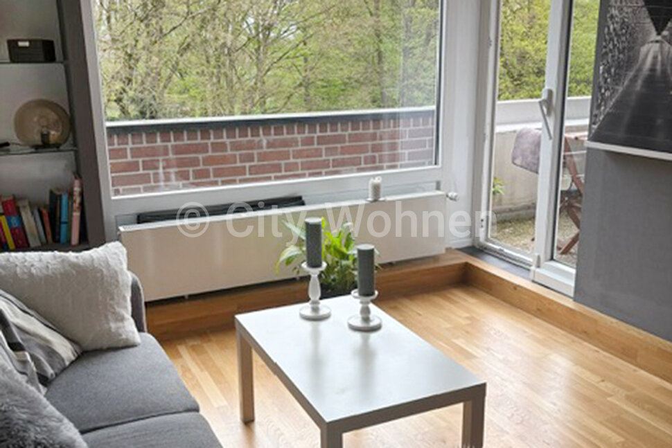 moeblierte Wohnung mieten in Hamburg Hummelsbüttel/Reinckeweg.