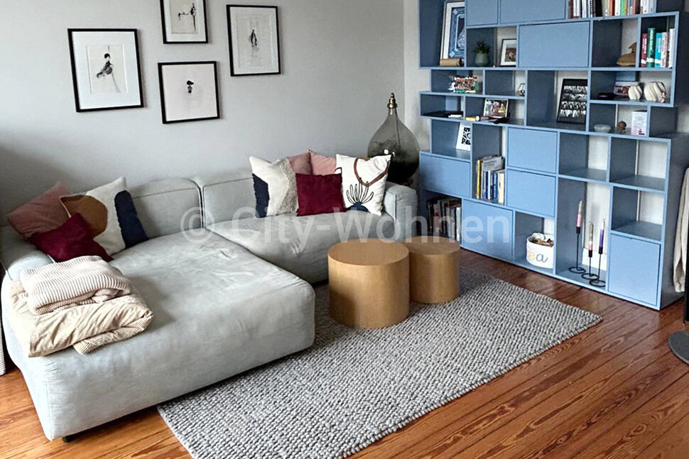 moeblierte Wohnung mieten in Hamburg Hoheluft/Eppendorfer Weg.