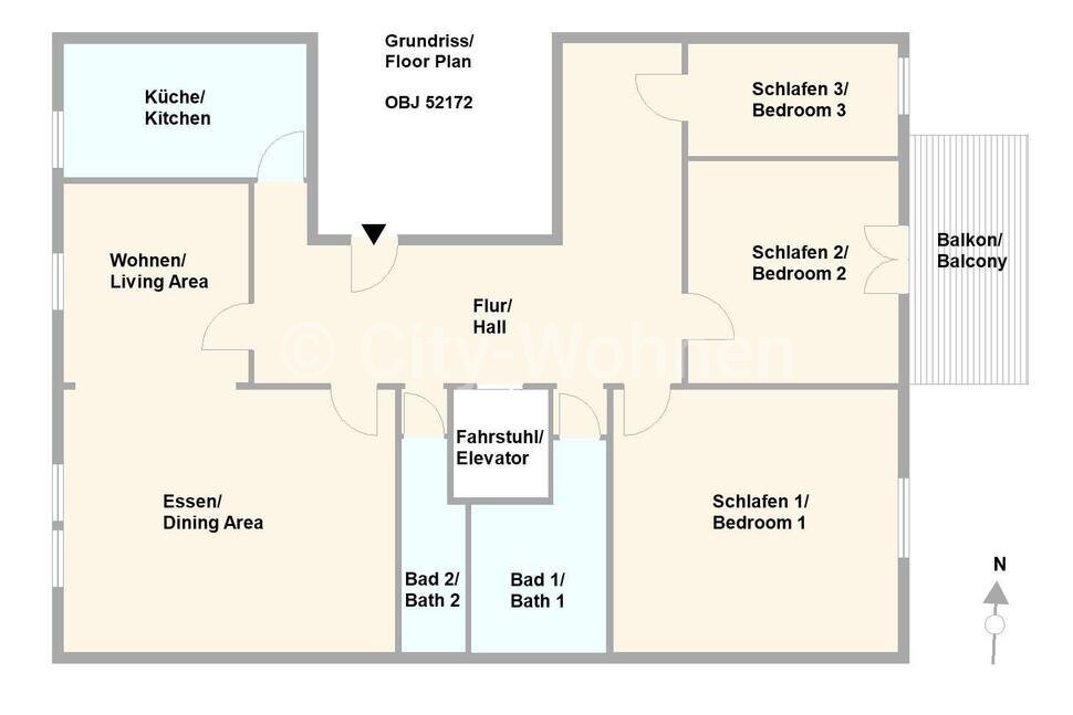 furnished apartement for rent in Hamburg Harvestehude/Hochallee.  