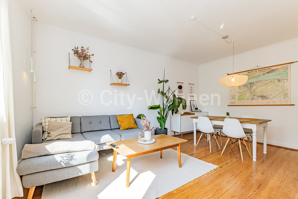moeblierte Wohnung mieten in Hamburg Winterhude/Zesenstraße.  
