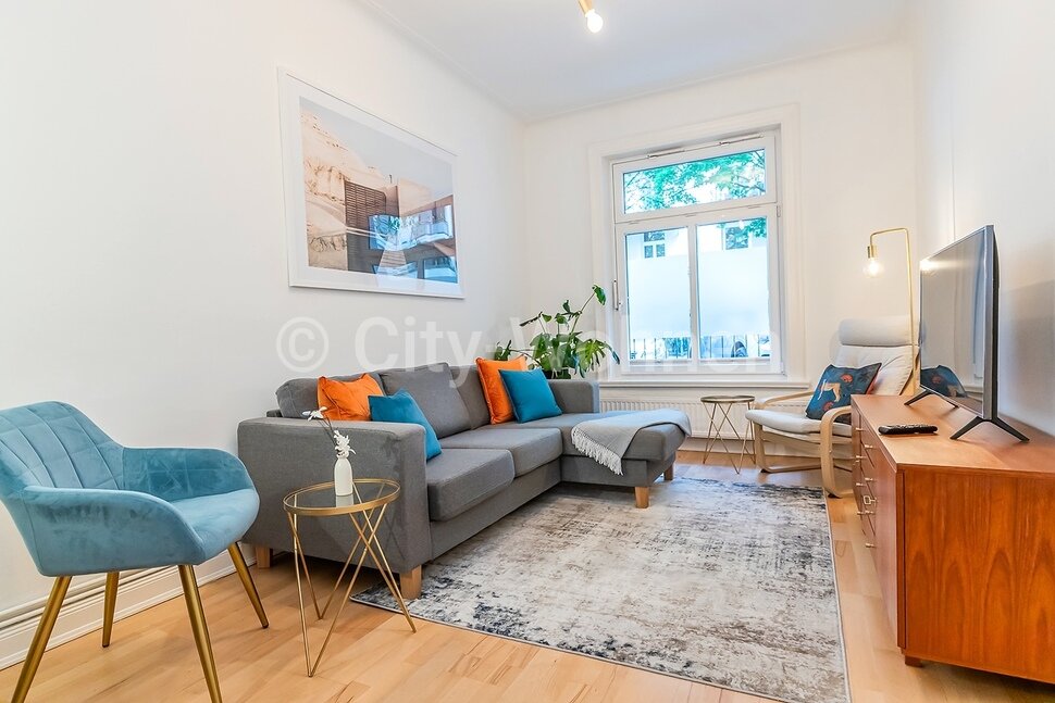 furnished apartement for rent in Hamburg Winterhude/Preystraße.