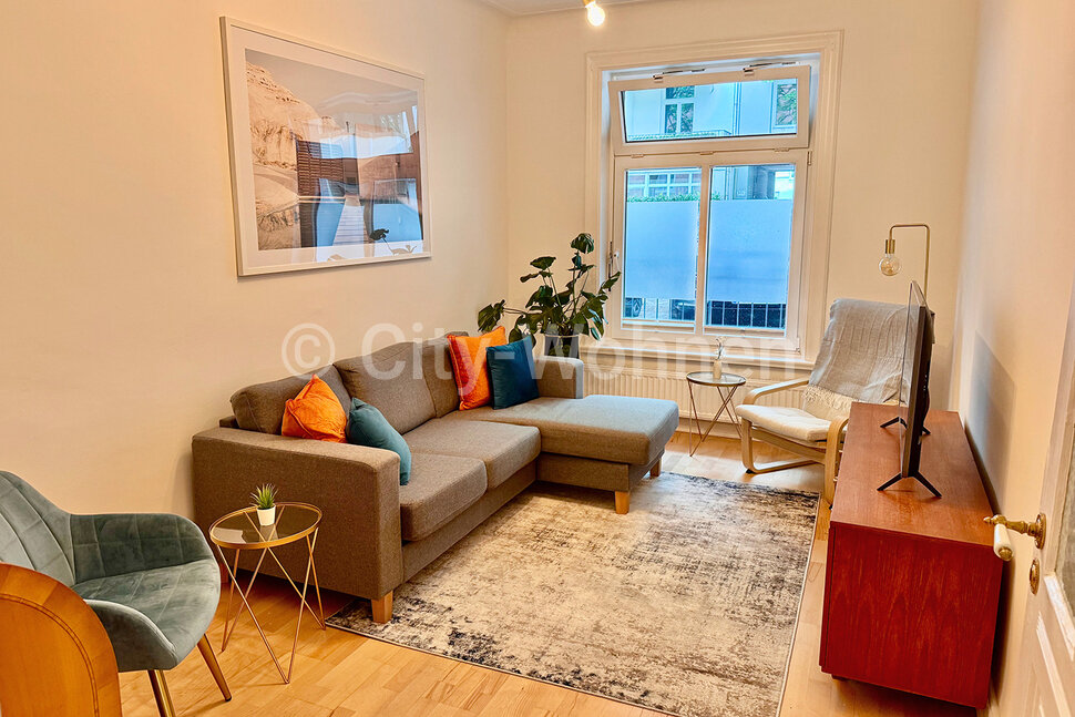 moeblierte Wohnung mieten in Hamburg Winterhude/Preystraße.