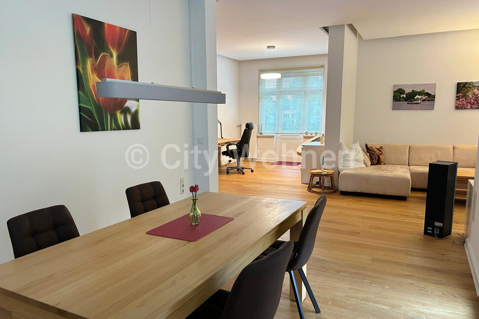 Alquilar apartamento amueblado en Hamburgo Winterhude/Sierichstraße.  