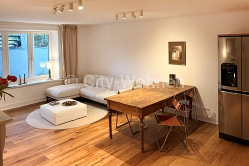moeblierte Wohnung mieten in Hamburg Rotherbaum/Hallerstraße.