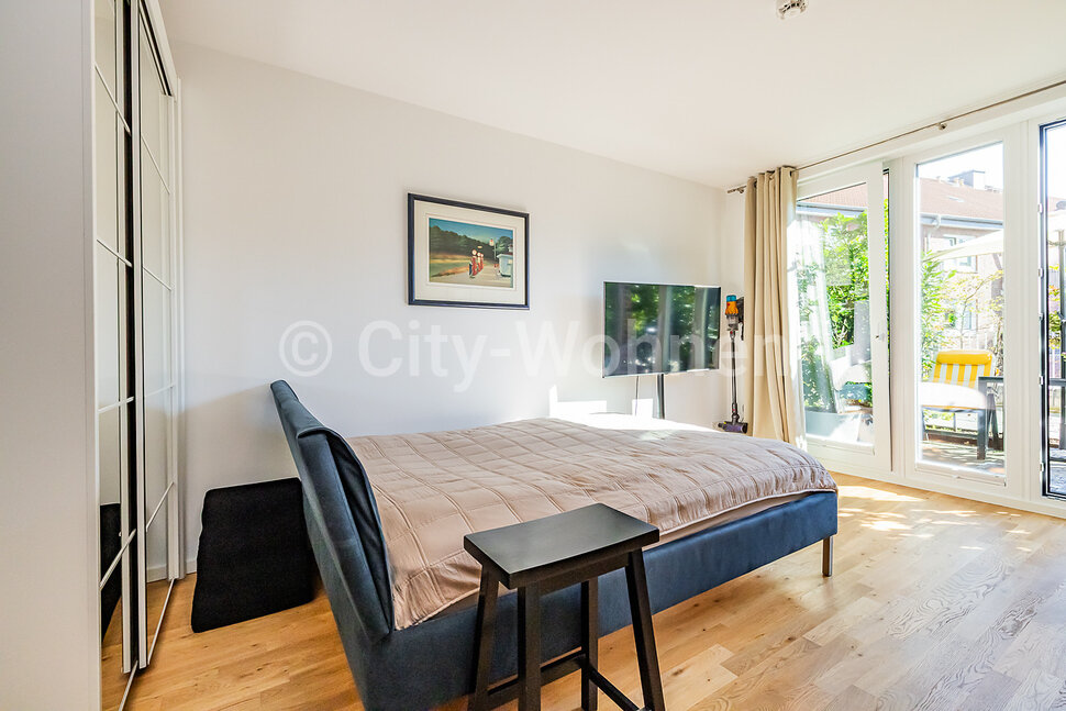 moeblierte Wohnung mieten in Hamburg Barmbek/Hellbrookstraße.