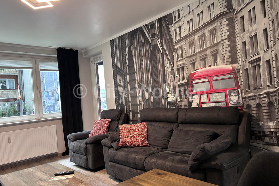 furnished apartement for rent in Hamburg Barmbek/Schubertstraße.