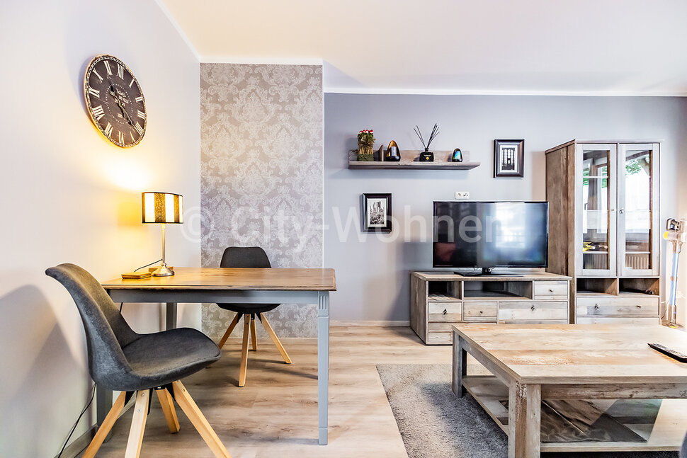 moeblierte Wohnung mieten in Hamburg Barmbek/Schubertstraße.