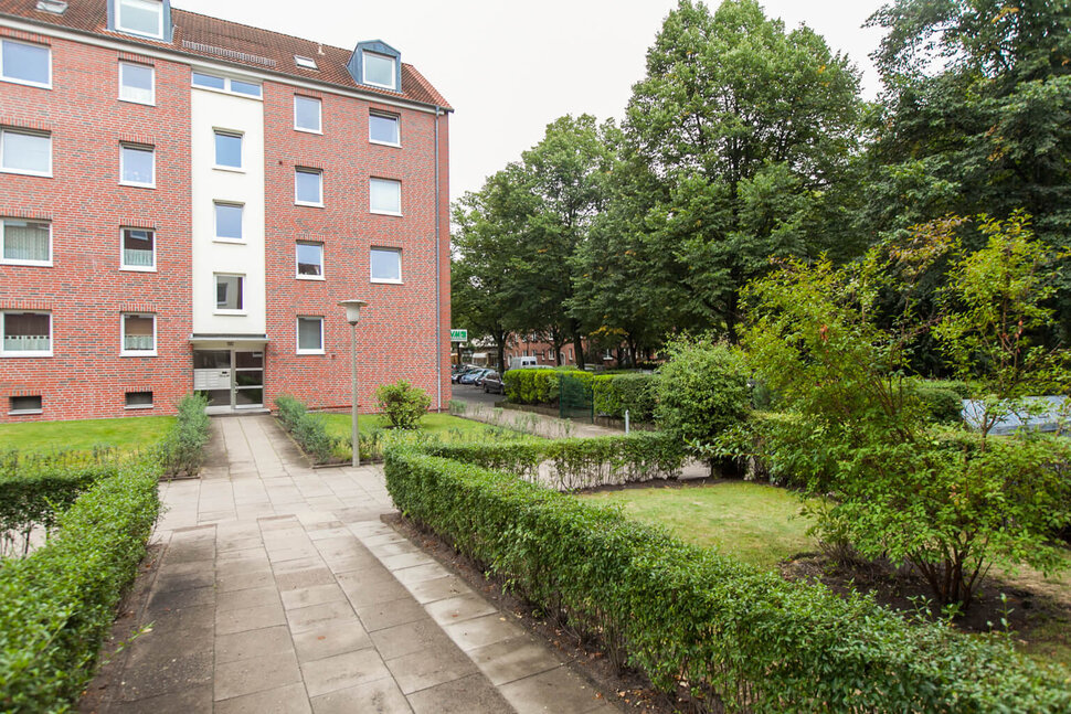Quiet residential complex with green areas in the district of Hamburg-Horn - Furnished apartments by City-Wohnen
