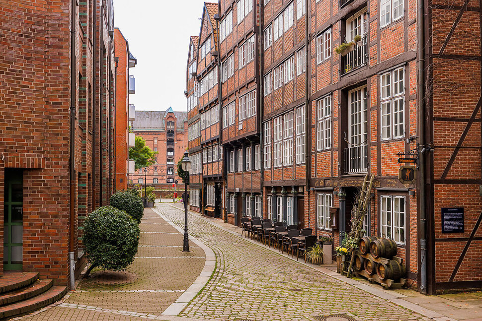 Edificios históricos antiguos - Vivir en el barrio de Hamburgo-Altstadt - pisos amueblados por City-Wohnen Hamburg