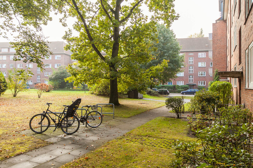 Hammer Park and green areas in the district of Hamburg-Hamm - Furnished apartments from City-Wohnen