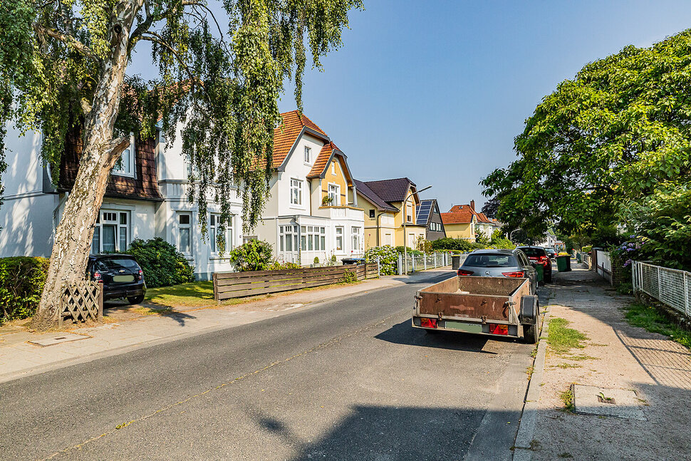 Casas unifamiliares en el barrio verde de Hamburgo-Barmbek - Pisos amueblados de City-Wohnen