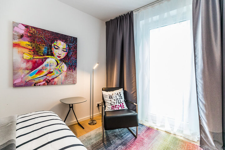Kleines ausgestattetes Apartment von City-Wohnen Hamburg