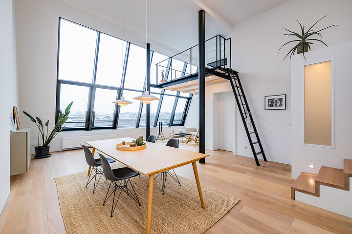 Elegante loft apartment en Hamburgo de City-Wohnen - Servicio para empresas