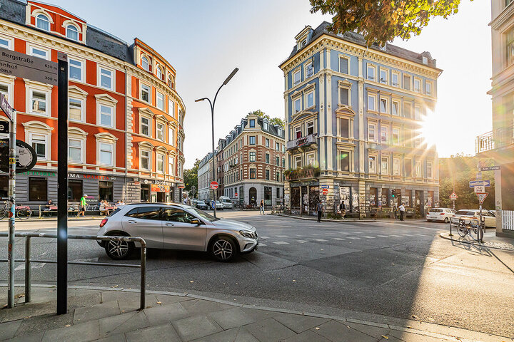 Bonitos edificios antiguos en Hamburgo-Ottensen - Möebliert wohnen bei City-Wohnen