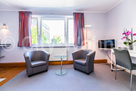 furnished apartement for rent in Hamburg Hohenfelde/Wandsbeker Stieg. living room