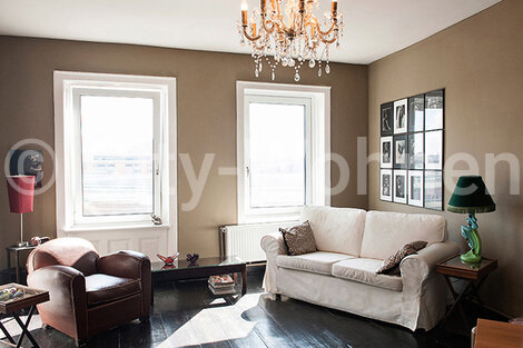 furnished apartement for rent in Hamburg Sternschanze/Neuer Kamp. living room