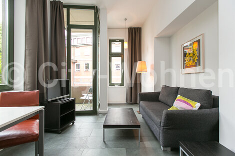 furnished apartement for rent in Hamburg Ottensen/Am Felde. living & dining