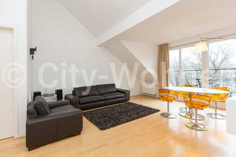furnished apartement for rent in Hamburg Hoheluft/Moltkestraße. living & dining