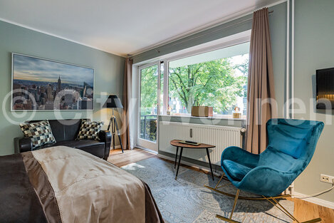 moeblierte Wohnung mieten in Hamburg Eilbek/Blumenau. 