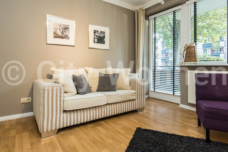 Alquilar apartamento amueblado en Hamburgo Eilbek/Blumenau. vivir y dormir