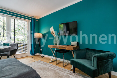 furnished apartement for rent in Hamburg Eilbek/Blumenau. living & dining