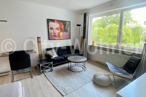 furnished apartement for rent in Hamburg Uhlenhorst/Schwanenwik. 