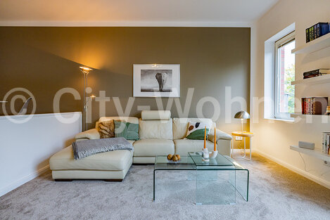 furnished apartement for rent in Hamburg Alsterdorf/Alsterdorfer Straße. living