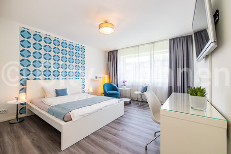 furnished apartement for rent in Hamburg Uhlenhorst/Winterhuder Weg. 