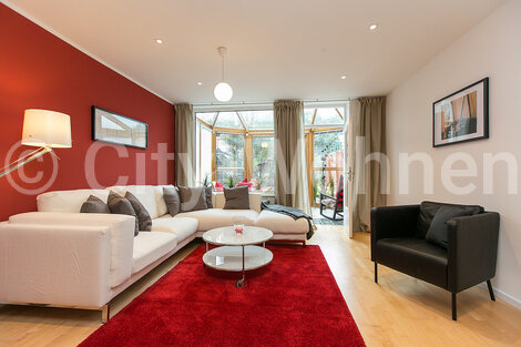 furnished apartement for rent in Hamburg Niendorf/Teutonenweg. living room