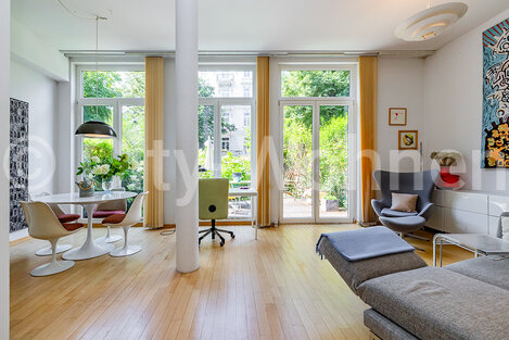 moeblierte Wohnung mieten in Hamburg Eimsbüttel/Eppendorfer Weg.
