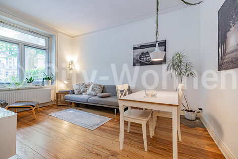 Alquilar apartamento amueblado en Hamburgo Eimsbüttel/Lutterothstraße. vivir y comer
