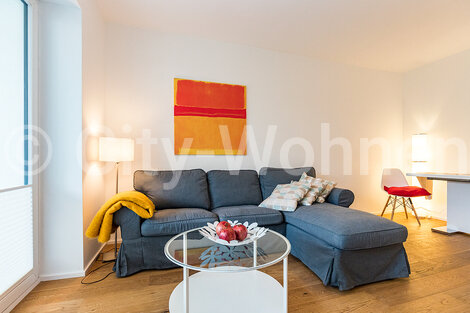 moeblierte Wohnung mieten in Hamburg Eimsbüttel/Bismarckstraße. Wohnzimmer