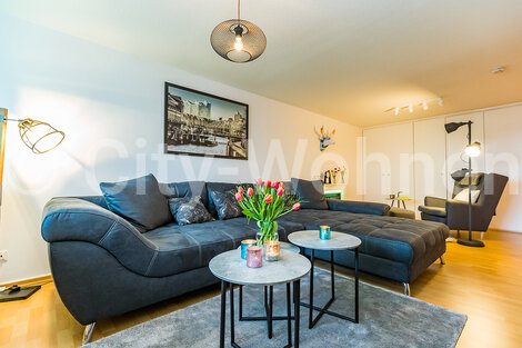 furnished apartement for rent in Hamburg Hoheluft/Lokstedter Steindamm. living