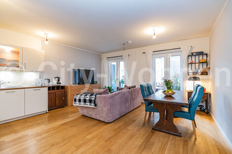 furnished apartement for rent in Hamburg Altona/Felicitas-Kukuck-Str.. living & dining