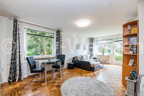 moeblierte Wohnung mieten in Hamburg Ohlsdorf/Kerbelweg. 