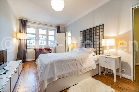 Alquilar apartamento amueblado en Hamburgo Winterhude/Buchenstraße. vivir y dormir