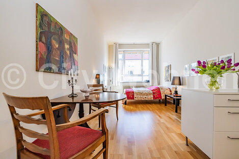 moeblierte Wohnung mieten in Hamburg Barmbek/Berthastraße.