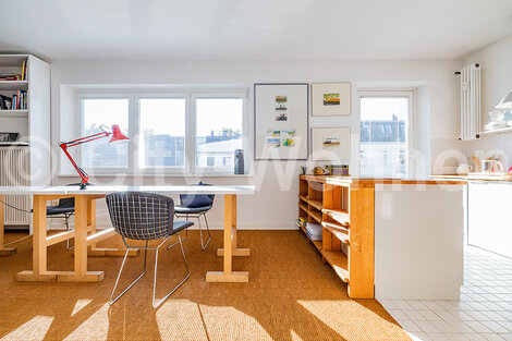 furnished apartement for rent in Hamburg Hoheluft/Wrangelstraße. living & dining